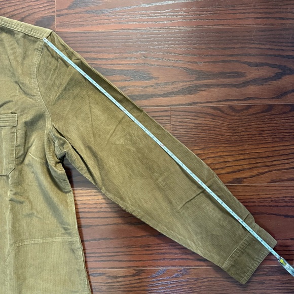 NWT Toad & Co. Scouter Cord Shirtdress Honey Brown M - Picture 6 of 10
